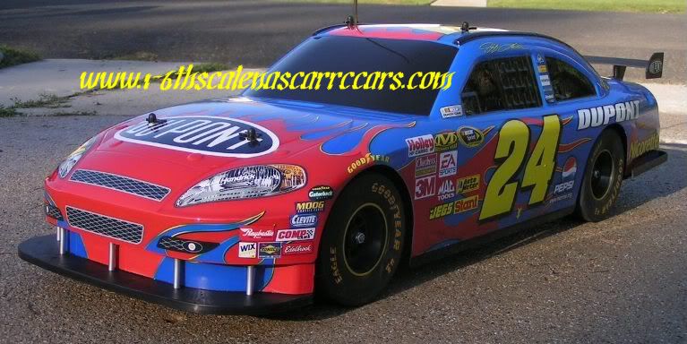 nascar rc body shells